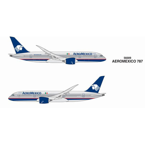 BD56009 1/400 Aeromexico 787-8