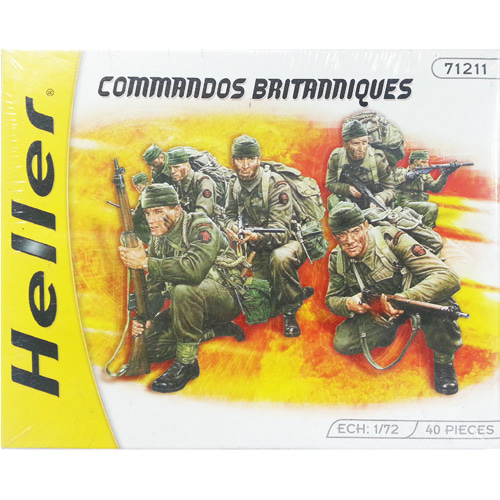 BG49632 1/72 COMMANDOS BRITANNNIQUES (British Commandos) #71211