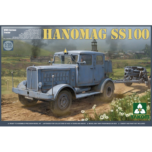 BT2068 1/35 WWII German Tractor Hanomag SS100
