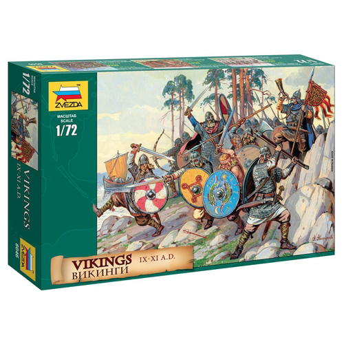 BZ8046 1/72 Vikings 9th - 11th Century