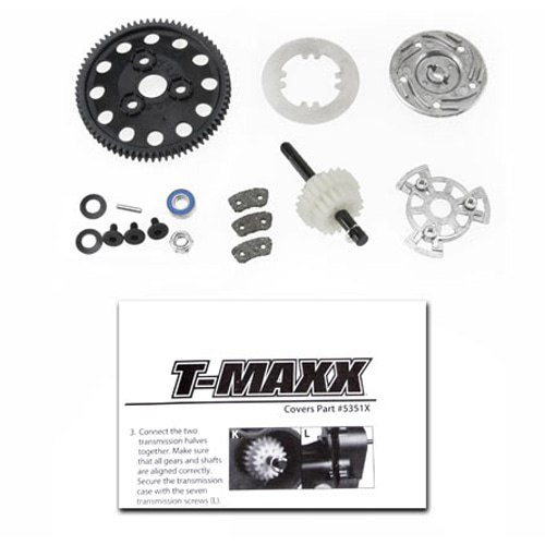 AX5351X T-Maxx Torque Control Slipper Upgrade Kit (fits first generation T-Maxx transmission w/o Optidrive) (patent pending)