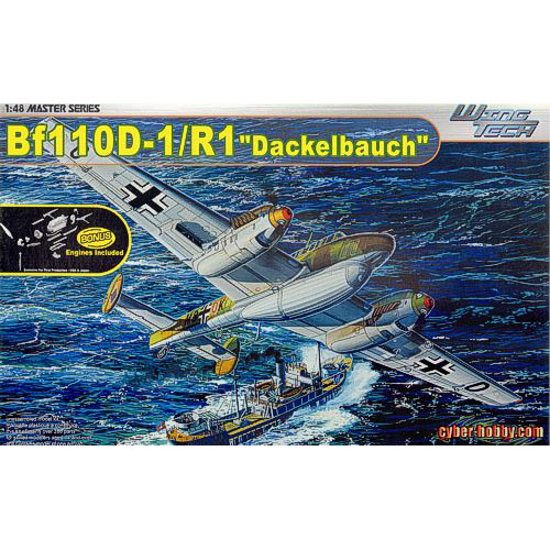 BD5556 1/48 Messerschmitt Bf-110D-1/R1 Dackelbauch