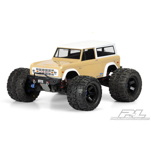 AP3393 1973 Ford Bronco Clear Body for T/E-MAXX 3.3 REVO 3.3 Savage Summit and E-REVO (with trimming)