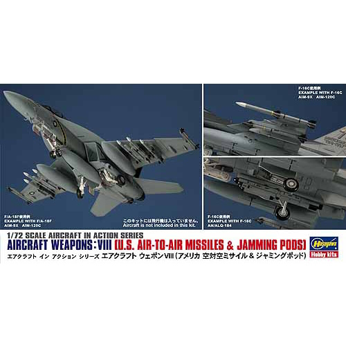 BH35113 1/72 U.S. Aircraft Weapons VIII Missiles &amp; Pod