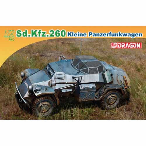 BD7446 1/72 Sd.Kfz.260 Kleine Panzerfunkwagen - Armor Pro Series