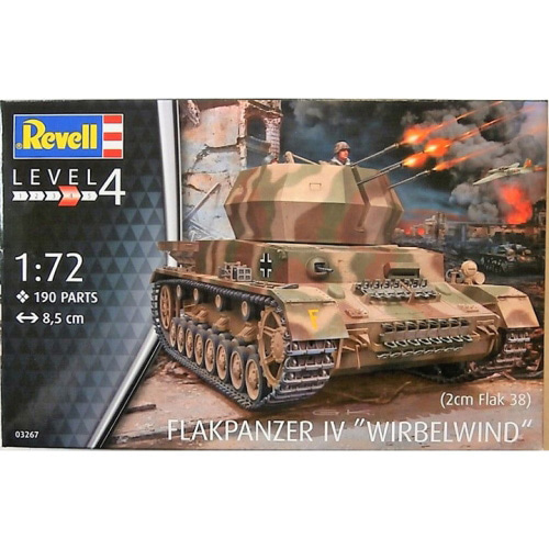 BV3267 1/72 Flakpanzer IV Wirbelwind (2cm Flak 38)-Panzer IV