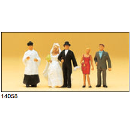 FSP14058 1/87 결혼하는 사람들 (도색:5명)