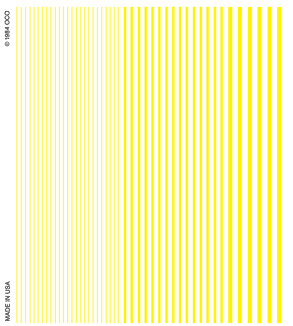 JWDT516 Stripes Yellow
