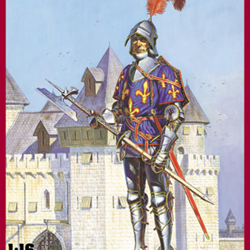 BE16001 1/16 French Knight. XV century