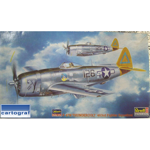 BH86140 1/48 P-47N Thunerbolt &#039;463rd Fighter Squadron&#039;(카르토그라프 데칼포함-프로모델러 재포장)