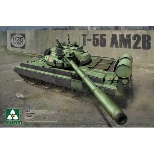BT2057 1/35 DDR Medium Tank T-55 AM2B