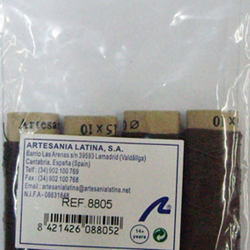BA8805 범선 리깅용 실 (갈색) 0.15mm x 40m