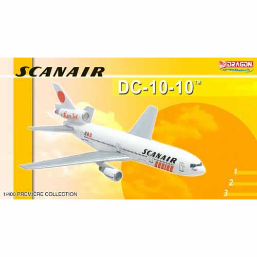 BD55966 1/400 Scanair DC-10-10 &#039;Sun Jet&#039; ~ SE-DHZ (Airline)
