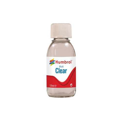 BBH7434 Humbrol Matt Clear - 125ml Bottle