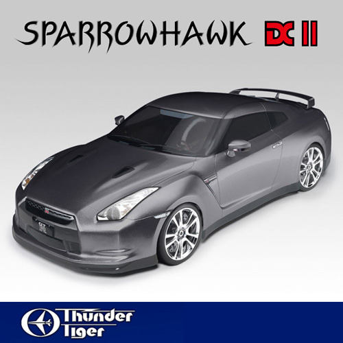 ATK6576-F276 SPARROWHAWK DX II R35 Gray - 1:10 Brushless Drift Car(충전기 배터리 별매)