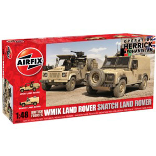 BB06301 1/48 British Forces Land Rover Twin Set (New Tool- 2012)