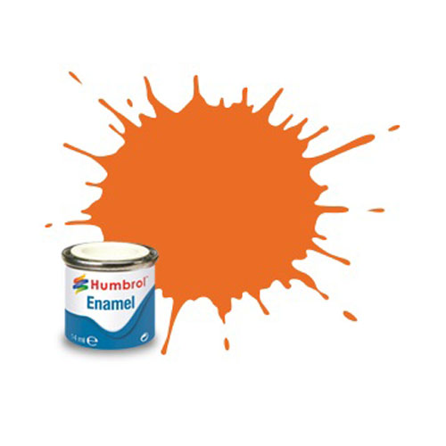BBH046 46 Orange Matt - 14ml Enamel Paint (무광 오렌지 - 에나멜 14ml)