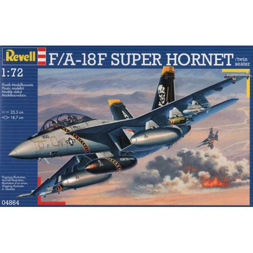 BV4864 1/72 F/A-18F Super Hornet twin seater(New Tool-2012)