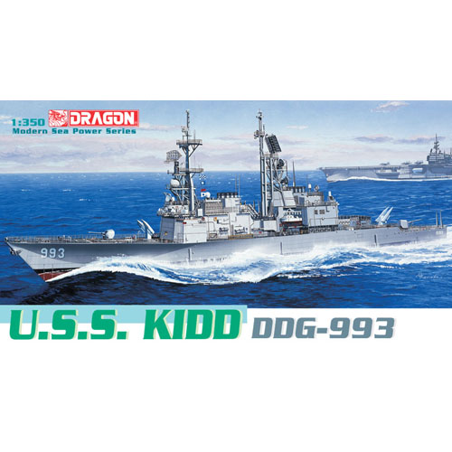 BD1014 1/350 U.S.S. KIDD (DDG-993)