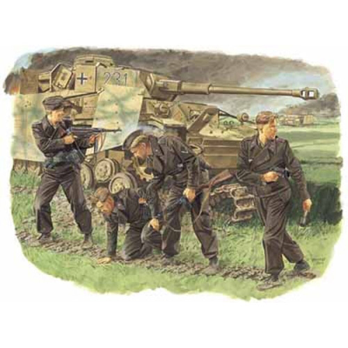 BD6129 1/35 Survivors Panzer crew(Kursk 1943)