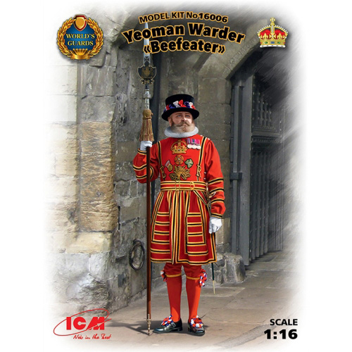 BICM16006 1/16 Yeoman Warder Beefeater (100% new molds)