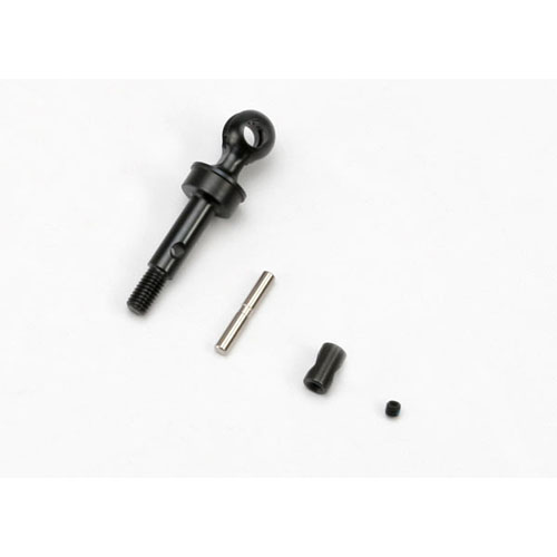 AX5654 Stub axle CV style (machined steel) (1)/ cross pin (1)/ drive pin (1)