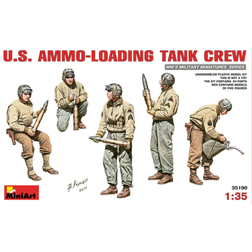 BE35190 1/35 U.S. Ammo-Loading Tank Crew