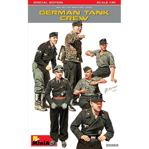 BE35283 1/35 German Tank Crew. Special Edition