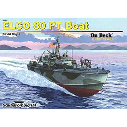 ES5605 ELCO 80 PT Boat On Deck