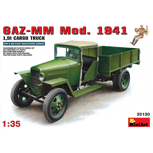 BE35130 1/35 GAZ-MM Mod 1941 Cargo Truck
