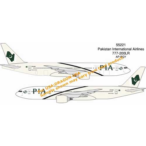 BD55221 1/400 Pakistan International Airlines B777-200LR ~ AP-BGY (Airline)