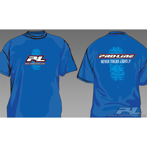 AP9929-04 Pro-Line Tread Blue T-shirt (X-Large)