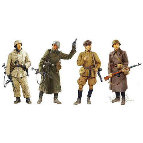 BD6652 1/35 Ostfront Winter Combatants 1942-43 (4 Figures Set)