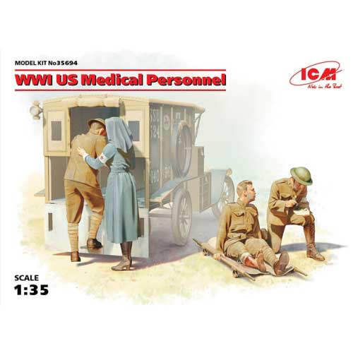 BICM35694 1/35 WWI US Medical Personnel-차량 미포함