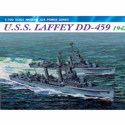 BD7086 1/700 U.S.S. Laffey DD-459 1942 (Twin Pack) ~ Smart Kit-