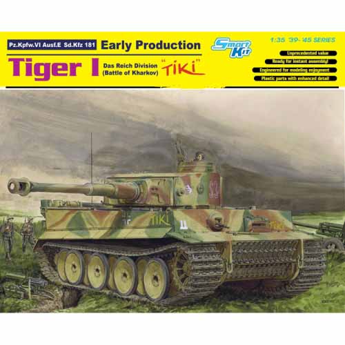 BD6885 1/35 Tiger I Early Production TiKi Das Reich Division (Battle of Kharkov)