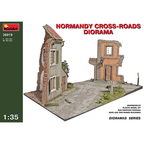 BE36019 1/35 Normandy Cross Roads Diorama