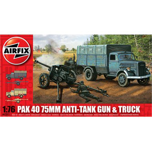 BB02315 1/76 PaK 40 75mm Anti-Tank Gun &amp; Truck