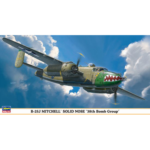 BH00923 1/72 B-25J Mitchell Solid Nose 38th Bomb Group