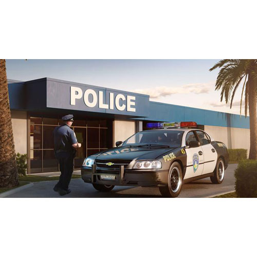 BV7068 1/24 Chevy® Impala™ Police Car