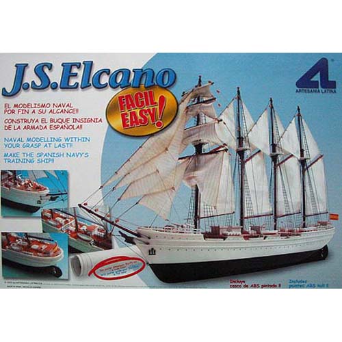 BA22255 Juan Sebastan Elcano - Hull ready made(헐 완성품(플라스틱재질))-박스손상