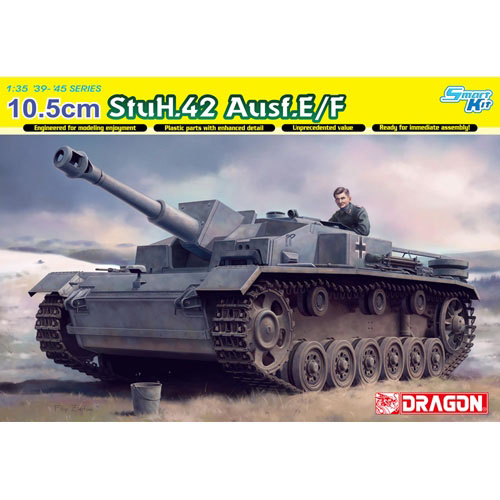 BD6834 1/35 10.5cm 돌격유탄포42 E/F형 (10.5cm StuH.42 Ausf.E/F) - Smart Kit