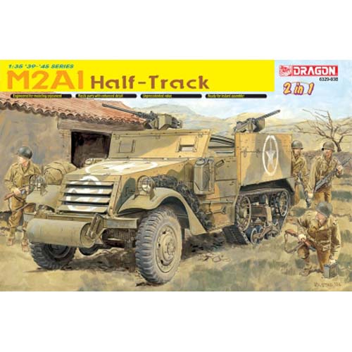BD6329 1/35 M2A1 Half-Track (2 in 1)