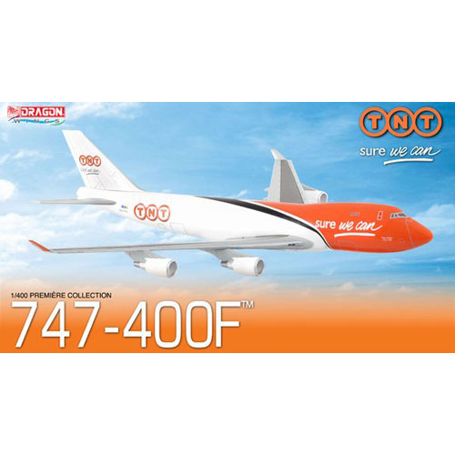 BD56318 1/400 TNT 747-400F~ OO-THA &#039;Sure We Can&#039; (Airline)