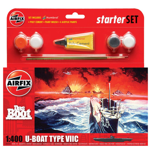 BB55113 1/400 Das Boot U-Boat Type VIIC Starter Set
