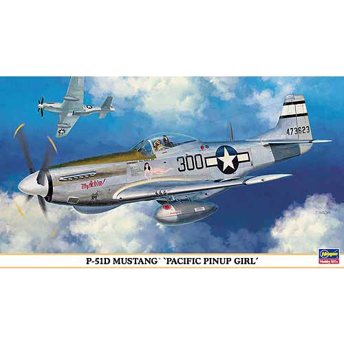 BH09903 1/48 P-51D Mustang Pacific pinup girl