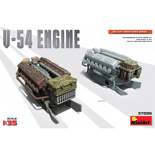 BE37006 1/35 V-54 Engine