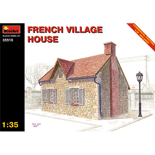 BE35510 1/35 French Village House(프랑스 집)