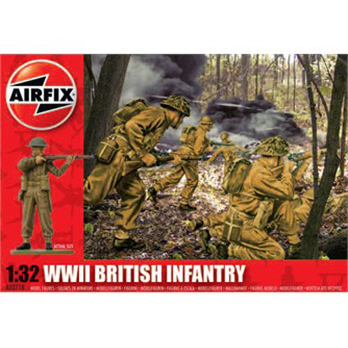 BB02718 1/32 WWII British Infantry (인형 14개 포함)