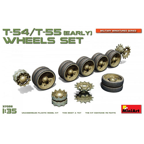 BE37056 1/35 T-54, T-55 (EARLY) Wheels Set